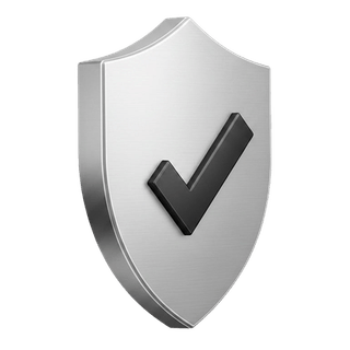 3D tick icon displayed on the Frank Worthelance how it works page