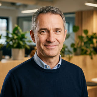 James Mitchell, listed as Chief Executive Officer at Frank Worthelance, in a profile photo