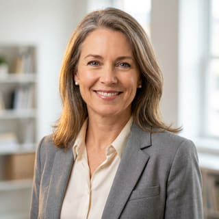 Sarah Coleman, listed as Chief Financial Officer at Frank Worthelance, in a profile image